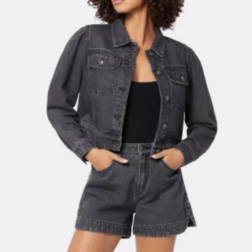 NEW JOIE | $248 Aubryn Denim Jacket - Picture 2 of 5